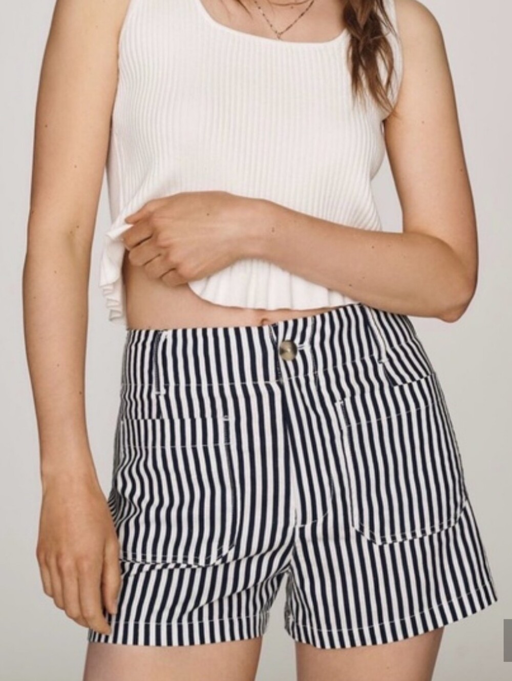NWT Maeve Colette Linen Shorts Size 30